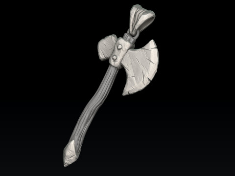 Axe Pendant 3D print model 3D Print Model