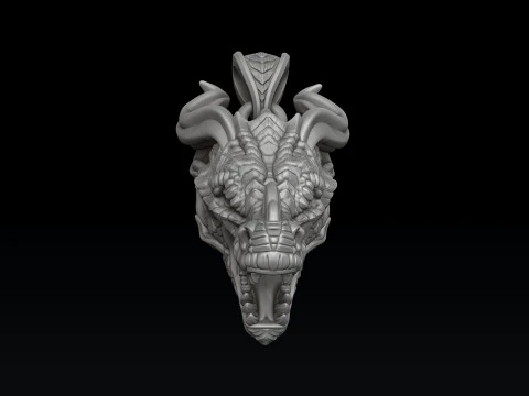 Dragon Ring Pendant Collection 3D print models 3D Print Model