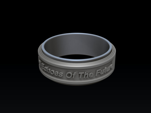 Book Ring 3D print model Modèles 3D en vedette