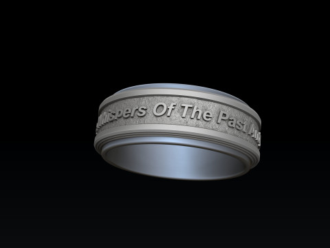 Book Ring 3D print model Modèles 3D en vedette