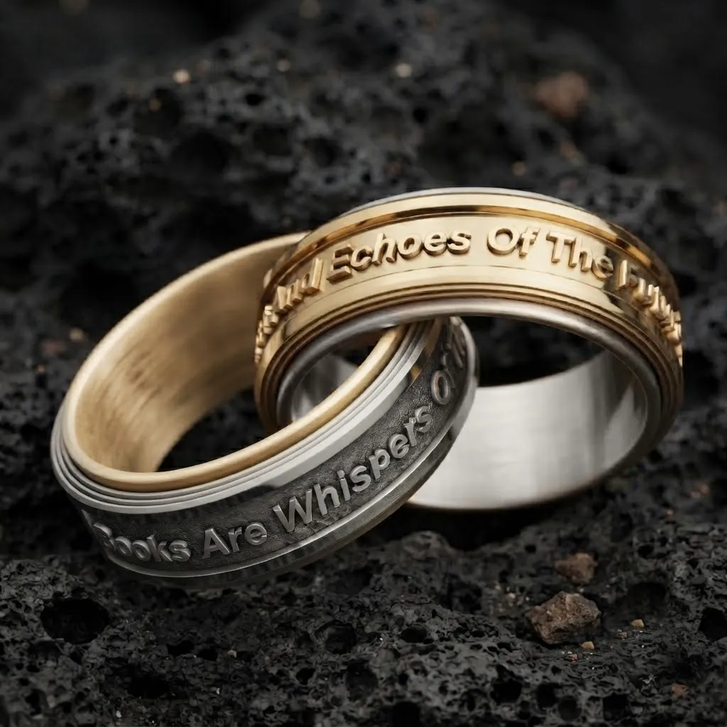 Book Ring 3D print model 3D Print Model .c4d .max .obj .3ds .fbx .stl .blend 