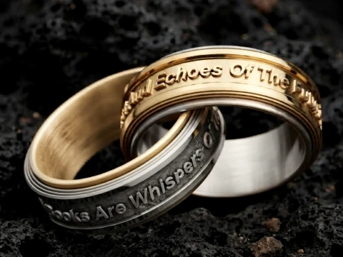 Book Ring 3D print model 3D Print Model