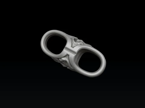 Skull Chain v2 3D print model 3D Print Model