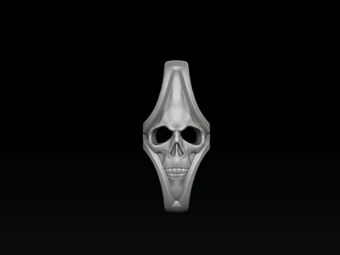 Skull Chain v2 3D print model 3D Print Model