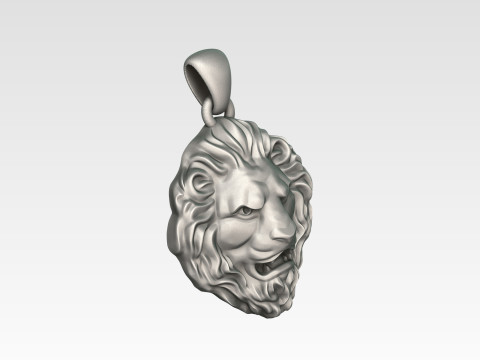 Free Lion Ring Pendant Collection Free 3D print model 3D Принт Модель