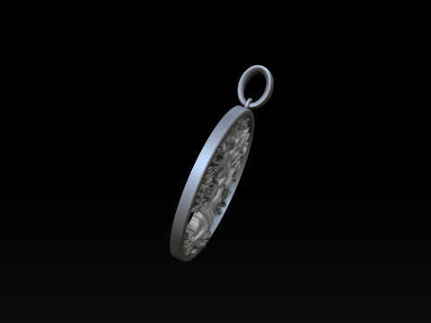 Tree Branches Pendant 3D print model 3D Принт Модель