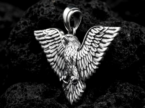 Adler-Anh&auml;nger 3D 3D-Druckmodell 3D Druckmodell