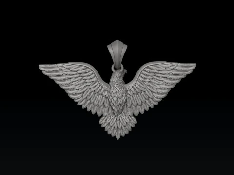 Pingente de &aacute;guia 3d v2 Modelo de impress&atilde;o 3D Modelo de Impressão 3D