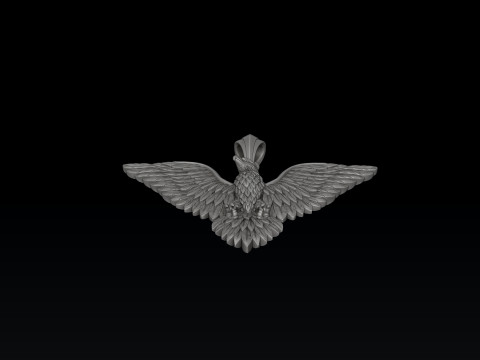 Eagle Pendant 3d v2 3D print model 3D Принт Модель