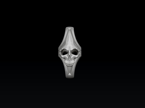 Skull Chain 3D print model 3D Print Model