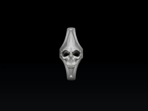 Skull Chain 3D print model 3D Print Model