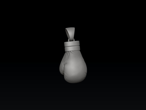 Boxing Glove Pendant 3D print model 3D 프린트 모델