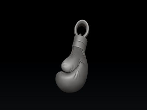 Boxing Glove Pendant 3D print model 3D 프린트 모델