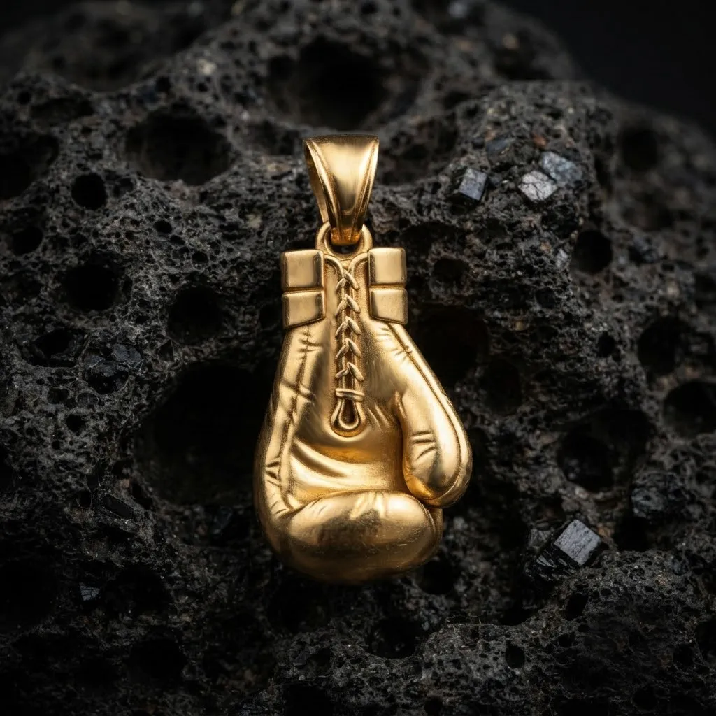 Boxing Glove Pendant 3D print model 3D Print Model .c4d .max .obj .3ds .fbx .stl .blend 