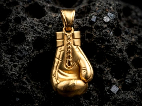 Boxing Glove Pendant 3D print model 3D Print Model
