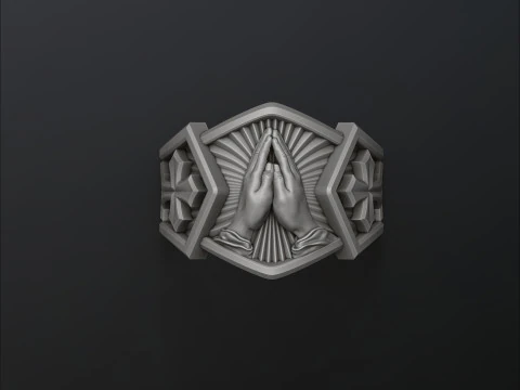 Dua Eden Eller Y&uuml;z&uuml;ğ&uuml; 3D baskı modeli 3D Baskı Modeli