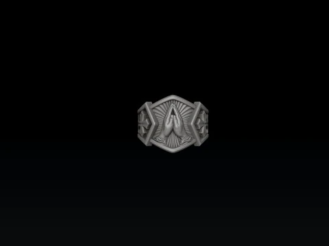 Dua Eden Eller Y&uuml;z&uuml;ğ&uuml; 3D baskı modeli 3D Baskı Modeli