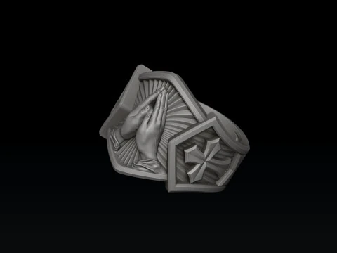 Dua Eden Eller Y&uuml;z&uuml;ğ&uuml; 3D baskı modeli 3D Baskı Modeli