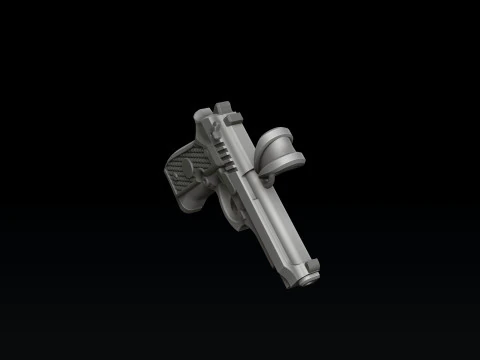 Pingente estilizado Gan v1 Modelo de impress&atilde;o 3D Modelo de Impressão 3D