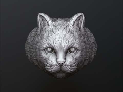 Cat Ring 3D print model 3D Modell