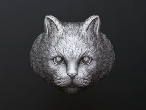 고양이 반지 3D 프린트 모델 3D 모델