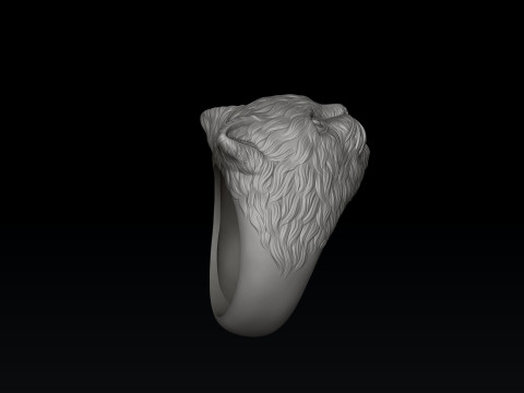 Cat Ring 3D print model 3D 模型