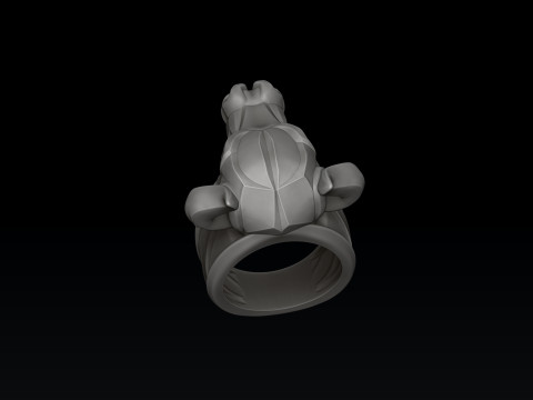 Bull Ring v2 3D print model 3D 打印模型