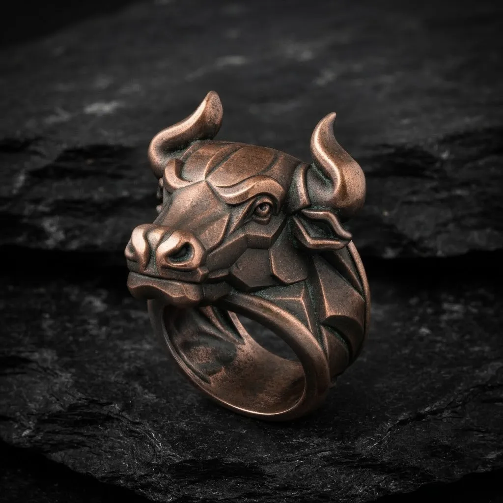 Bull Ring v2 3D print model 3D Print Model .c4d .max .obj .3ds .fbx .stl .blend