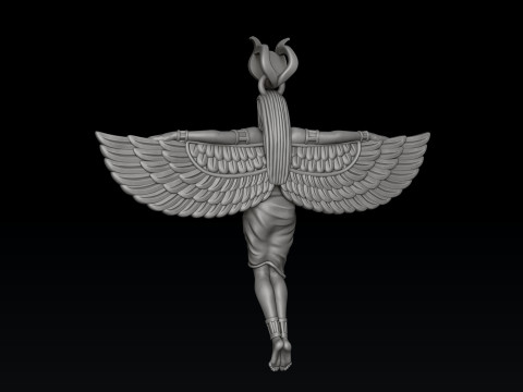 Isis Egyptische godin hanger v6 3D-printmodel 3D printmodel