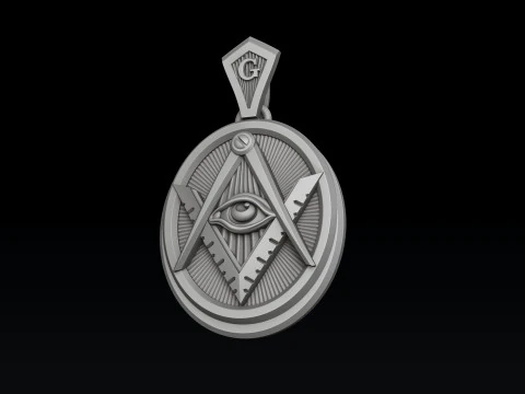 Mason Pendant 3D print model 3D Print Model