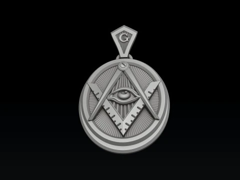 Mason Pendant 3D print model 3D Print Model