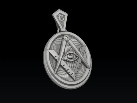 Mason Pendant 3D print model 3D Print Model
