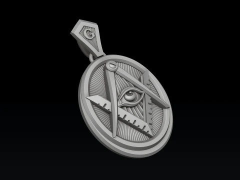 Mason Pendant 3D print model 3D Print Model