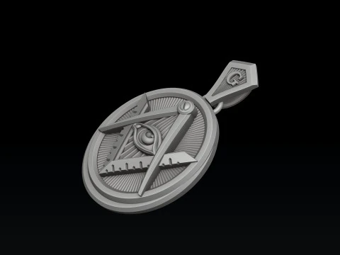 Mason Pendant 3D print model 3D Print Model