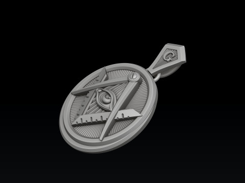 Collection de bagues à pendentif Mason Modèles 3D en vedette