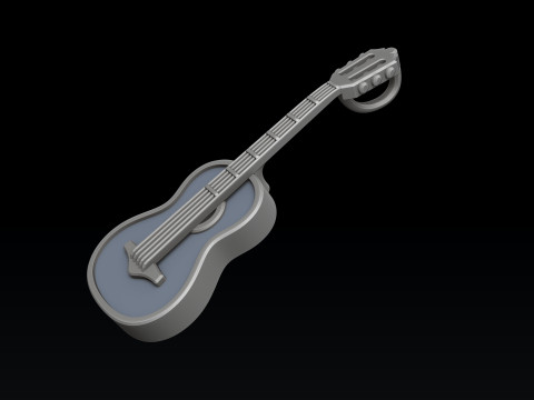 Классическая подвеска для гитары 3D модель для печати 3D Принт Модель