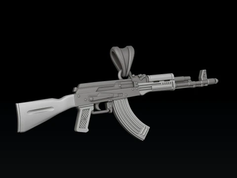 Modello di stampa 3D stilizzato Gan v3 pendente Modello di stampa 3D