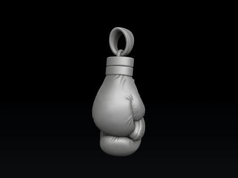 Boxing Gloves Pendant 3D print model 3D Print Model