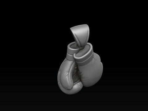 Ciondolo per guantoni da boxe v2 Modello di stampa 3D Modello di stampa 3D