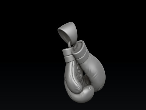 Ciondolo per guantoni da boxe v2 Modello di stampa 3D Modello di stampa 3D