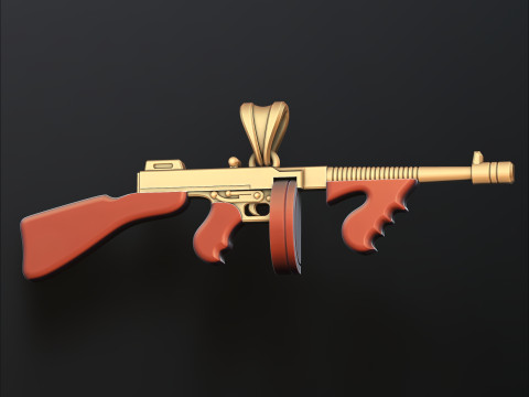 Modèle d'impression 3D du pendentif Gan Thompson Modèles 3D en vedette