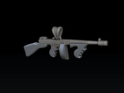 Stylized Gan v6 Pendant 3D print model 3D Print Model
