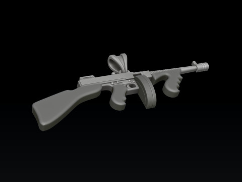 Modello di stampa 3D stilizzato Gan v6 pendente Modello di stampa 3D