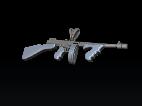 Stylized Gan v6 Pendant 3D print model 3D Print Model