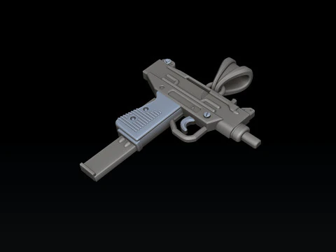 Modello di stampa 3D stilizzato Gan v5 pendente Modello di stampa 3D