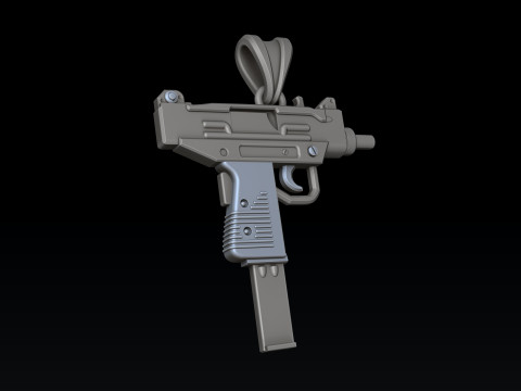 Model cetak 3D Liontin Gan v5 bergaya Model Cetak 3D