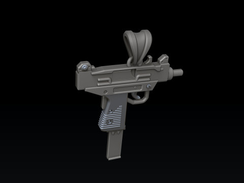 Model cetak 3D Liontin Gan v5 bergaya Model Cetak 3D