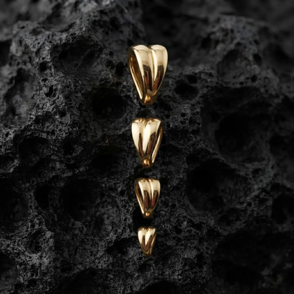 Jewelry Bail v2 3D print model 3D Print Model .c4d .max .obj .3ds .fbx .stl .blend 