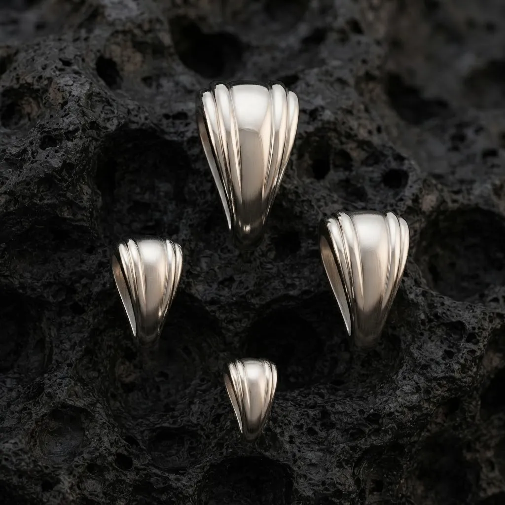 Jewelry Bail v4 3D print model 3D Print Model .c4d .max .obj .3ds .fbx .stl .blend 