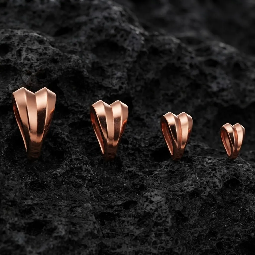 Jewelry Bail v6 3D print model 3D Print Model .c4d .max .obj .3ds .fbx .stl .blend 